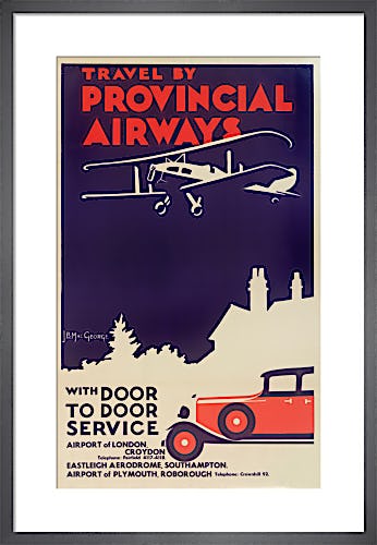 Provincial Airways, 1930s by Royal Aeronautical Society