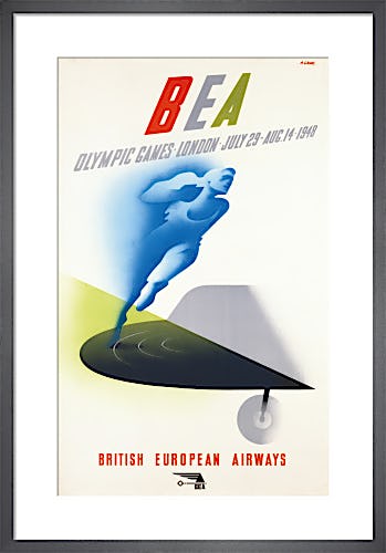 BEA - Olympic Games 1948 by Abram Games