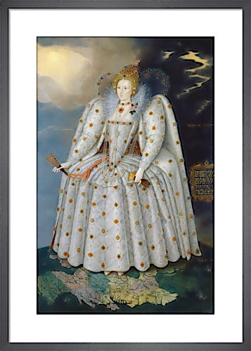 Queen Elizabeth I (The Ditchley Portrait) by Marcus Gheeraerts the Younger