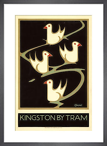 Kingston by Tram, 1920 by Charles Paine