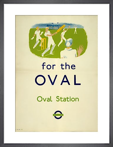 For the Oval, 1937 by Gill Lancaster