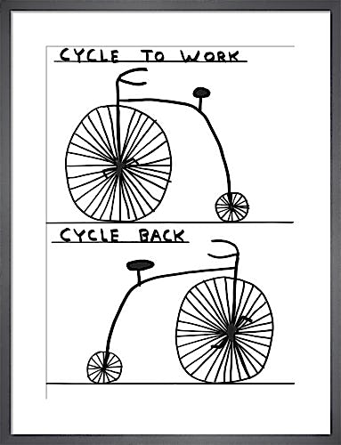 Work and Back by David Shrigley