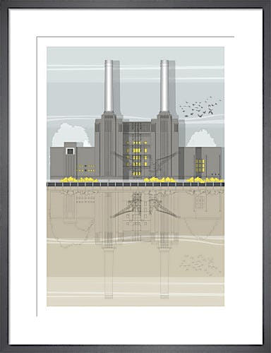 London Battersea Power Station by Linescapes