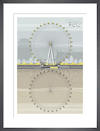 London Eye by Linescapes