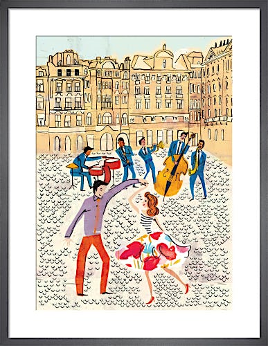 Town Square Jazz by Louise Cunningham