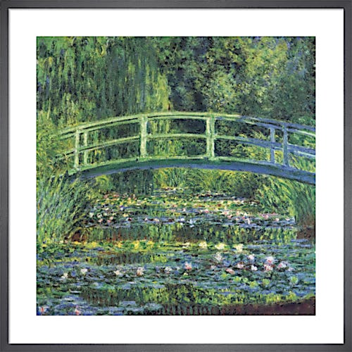 Water Lily Pond, 1899 (blue) by Claude Monet