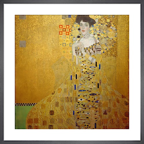 Portrait of Adele Bloch-Bauer I,1907 by Gustav Klimt