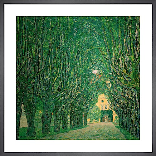 Avenue in the park of Schloss Kammer, 1912 by Gustav Klimt