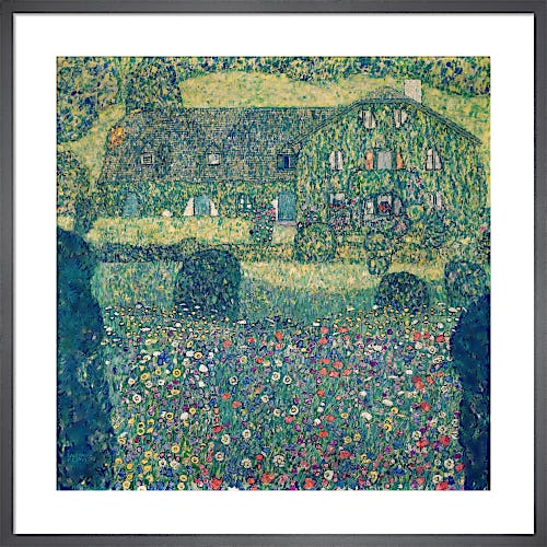 Country House on Lake Atter, 1914 by Gustav Klimt