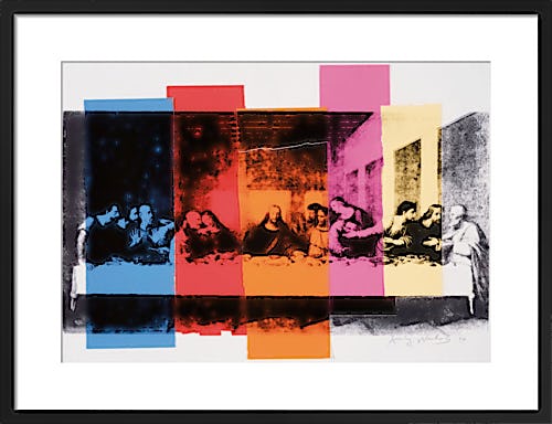 Detail of The Last Supper, 1986 by Andy Warhol