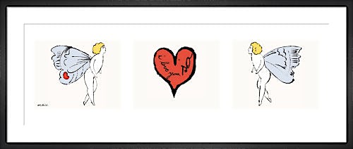 I Love You So, c.1957 (triptych) by Andy Warhol