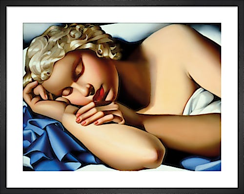 The Sleeping Girl (Kizette) I by Tamara de Lempicka