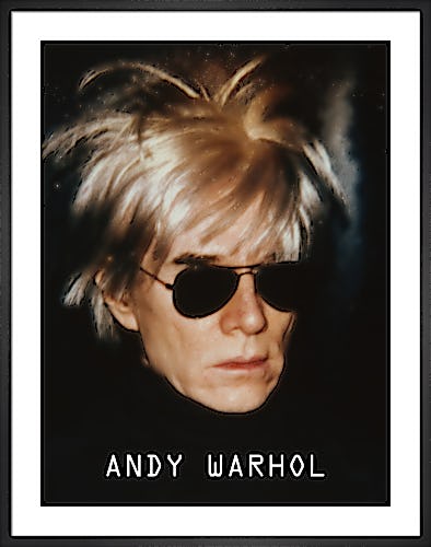 Self-Portrait in Fright Wig, 1986 by Andy Warhol