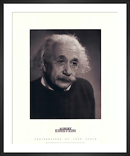Albert Einstein by Fred Stein