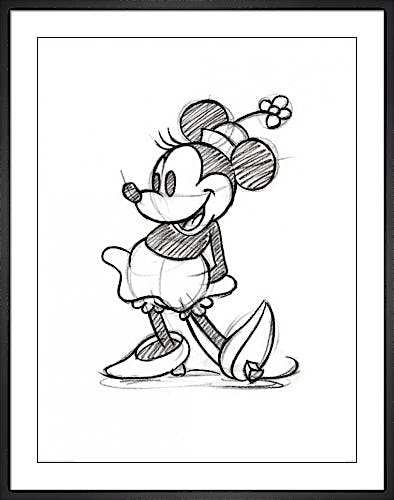 Minnie Mouse - Sketched by Disney