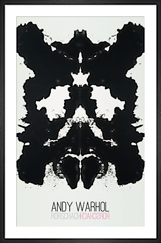 Rorschach, 1984 by Andy Warhol