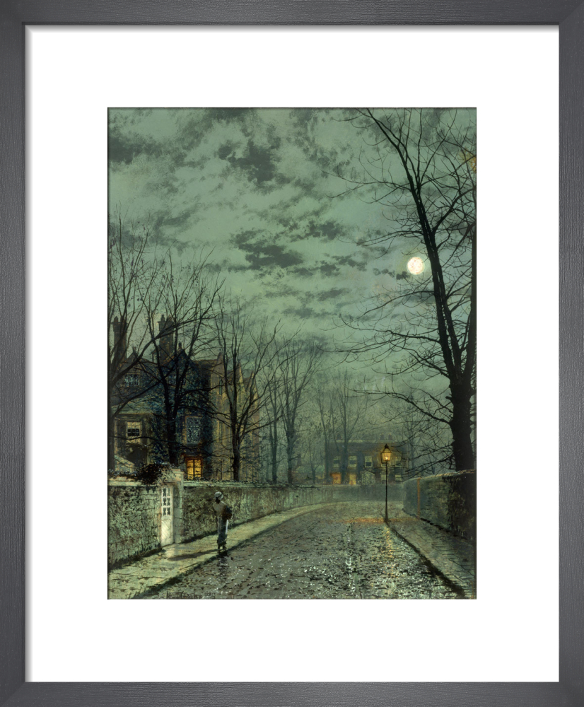 A Wet Country Road, 1881