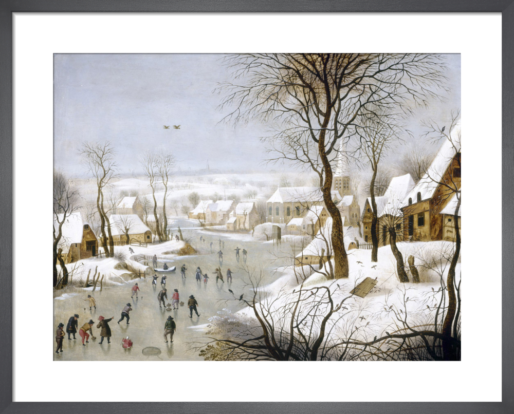 Winter Landscape with a Birdtrap