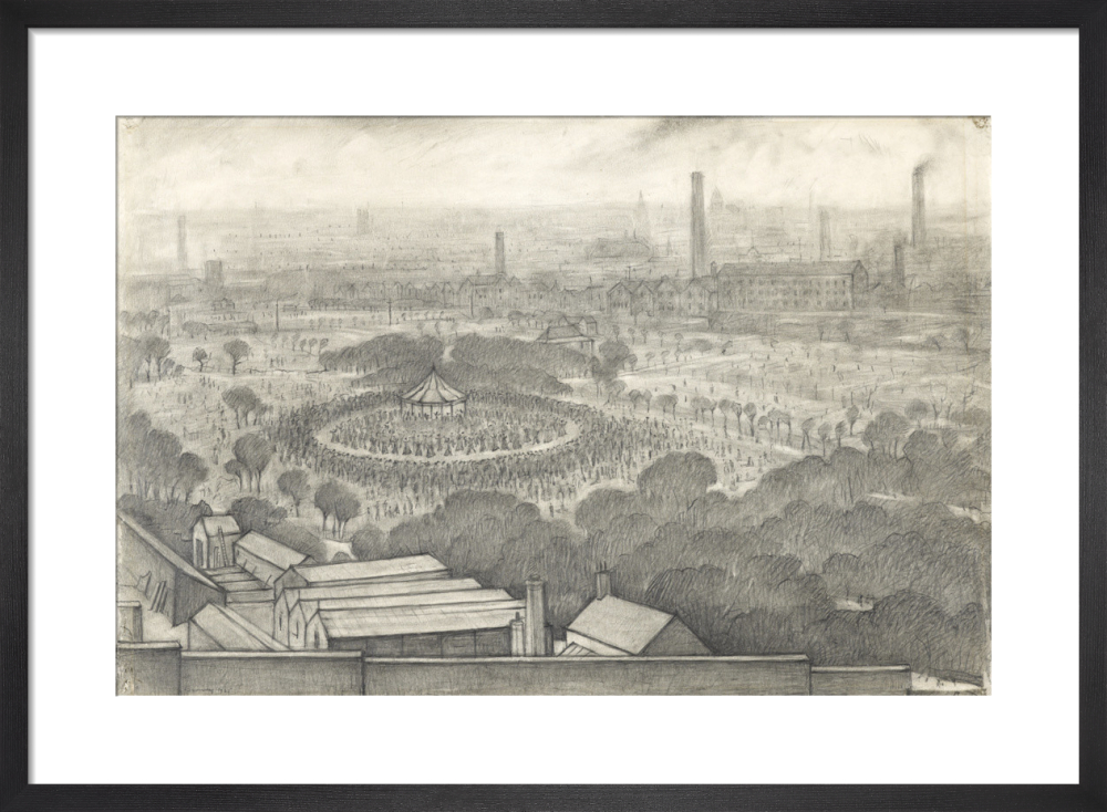 Bandstand, Peel Park, Salford, 1925
