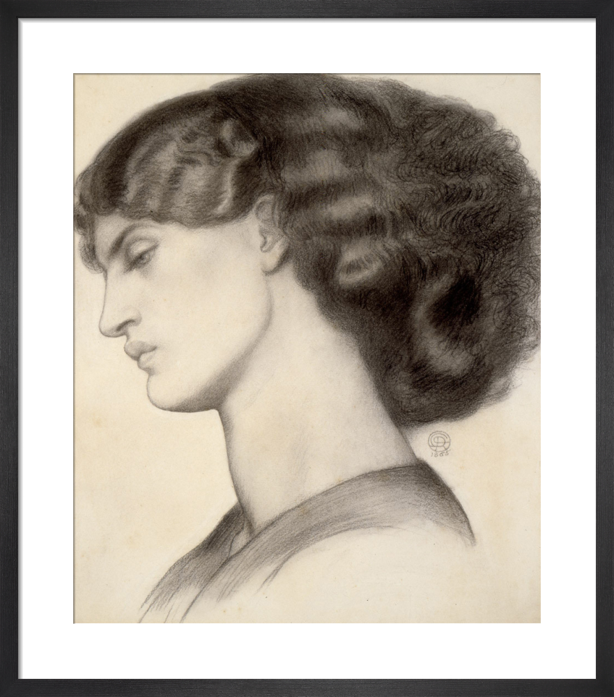 Mrs William Morris, 1865