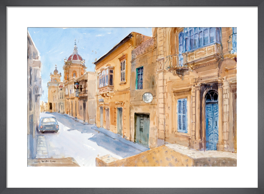 Looking towards the Church, Xaghra, Gozo