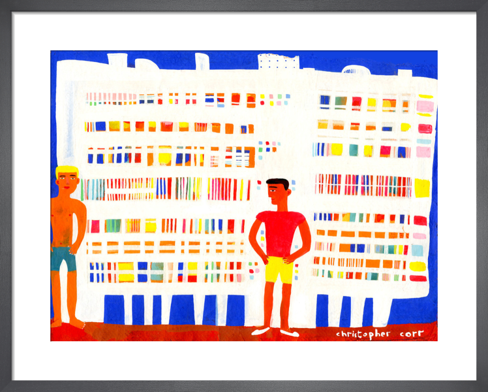 L&#39;Unite by Corbusier in Marseilles