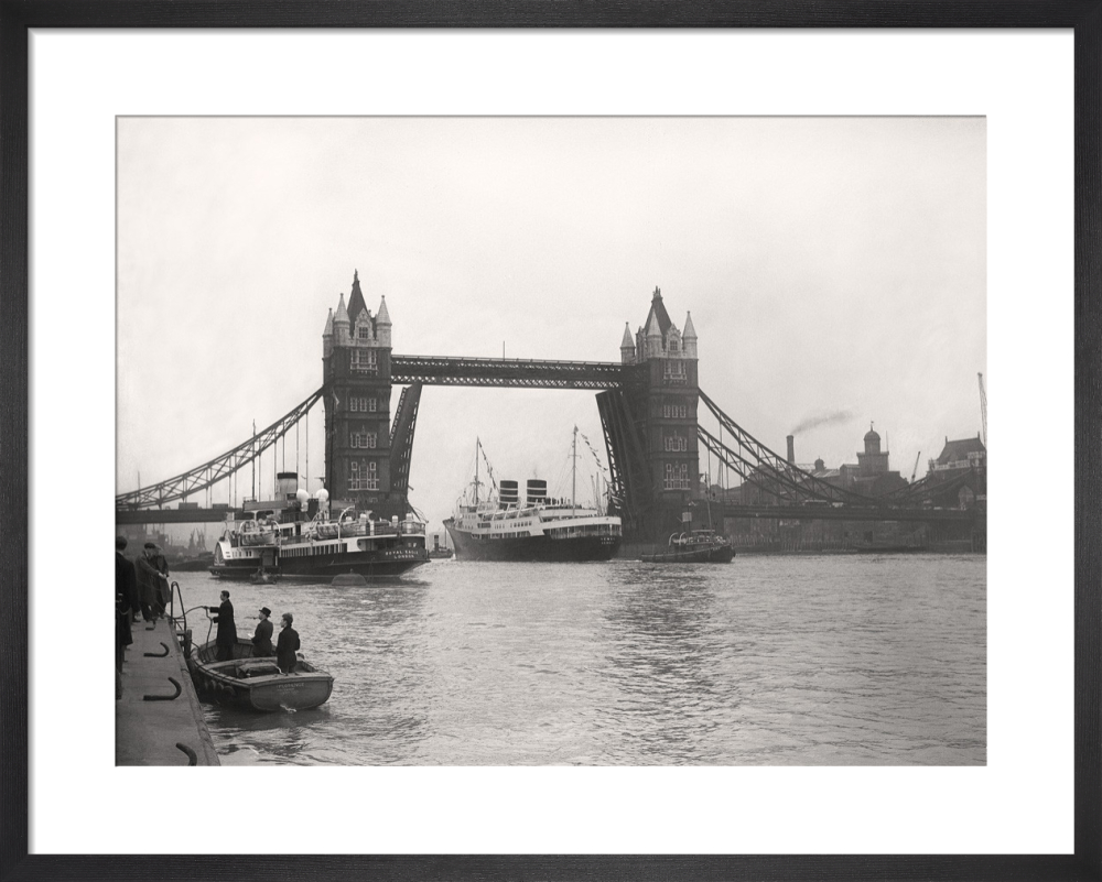 Tower Bridge opens
