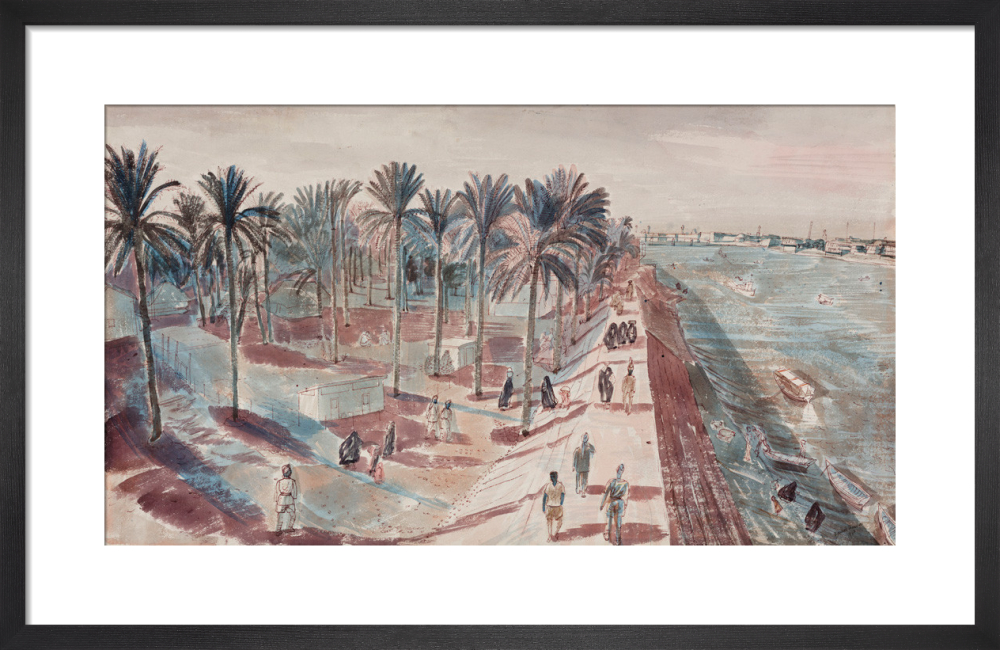 Baghdad - View of the River Tigris