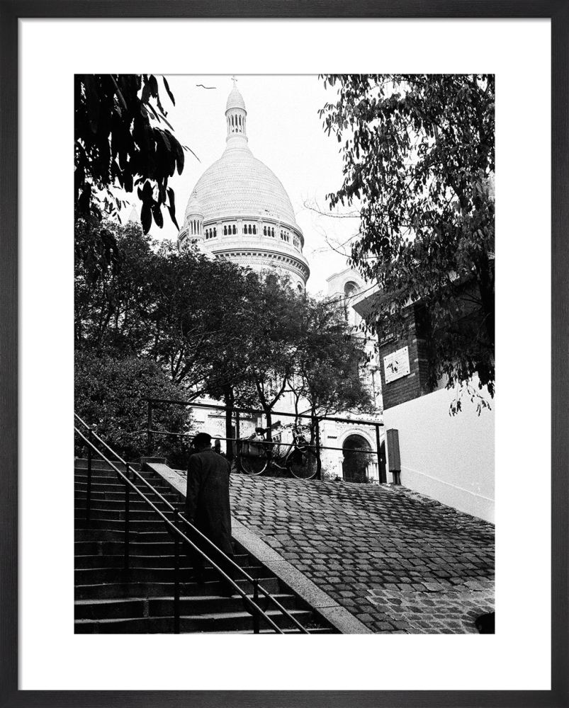 Sacre Coeur Steps, Paris 1963