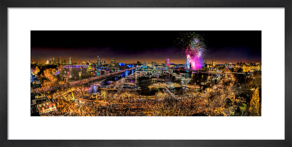 View from Savoy Hotel, New Year's Eve