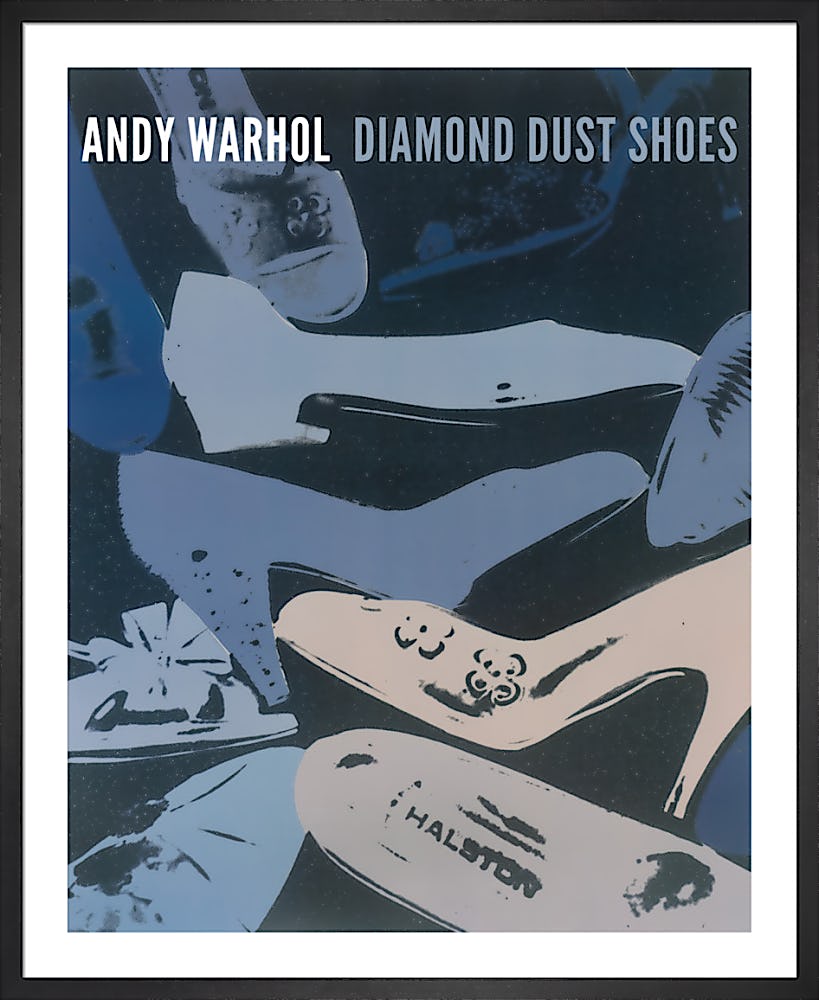 Diamond Dust Shoes, 1980 (parallel) Art Print by Andy Warhol | King & McGaw