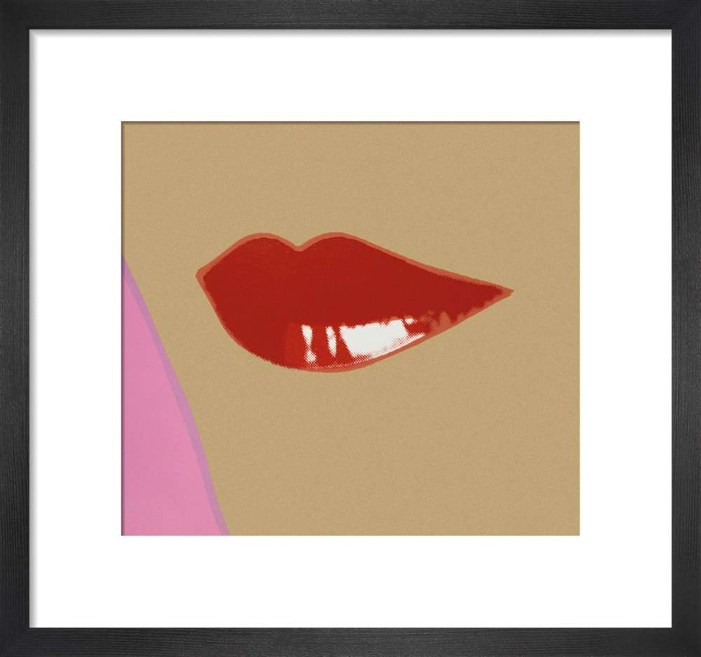Stamped Lips, c.1959 Poster by Andy Warhol | King & McGaw