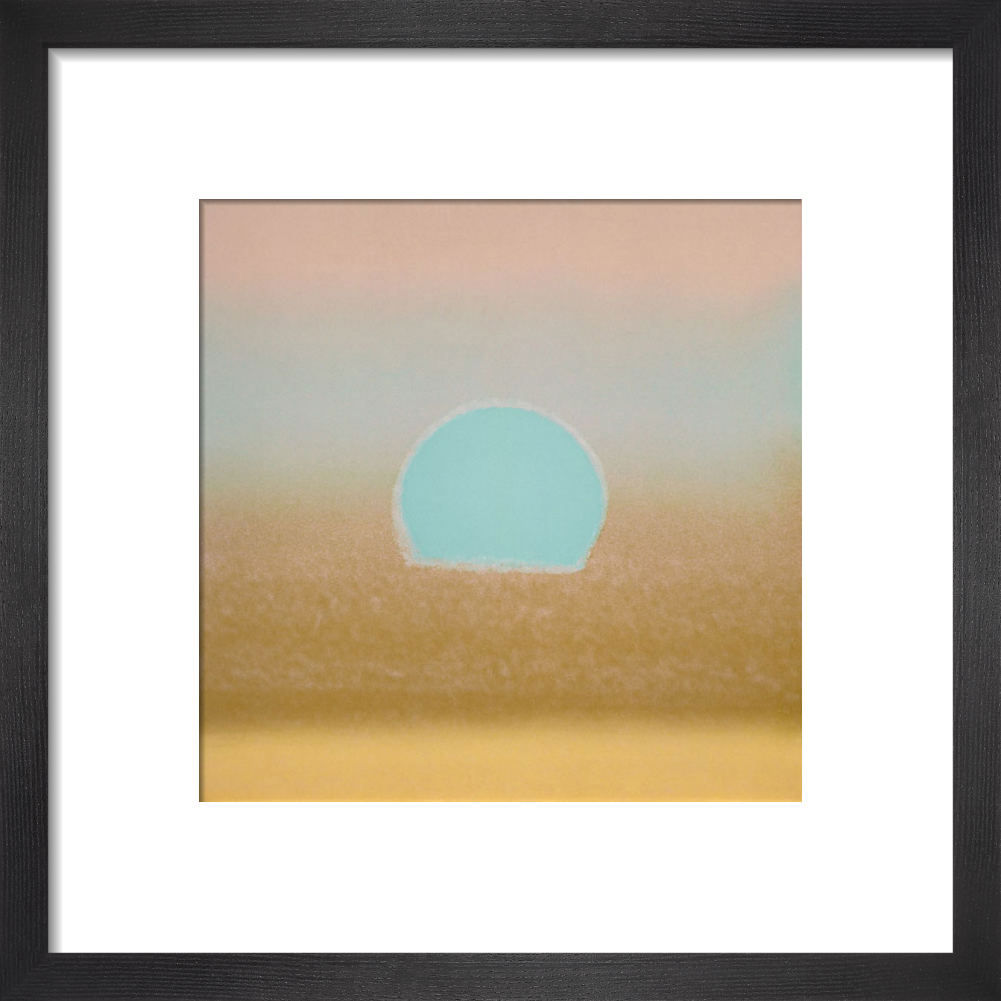 Sunset, 1972 (gold,blue)