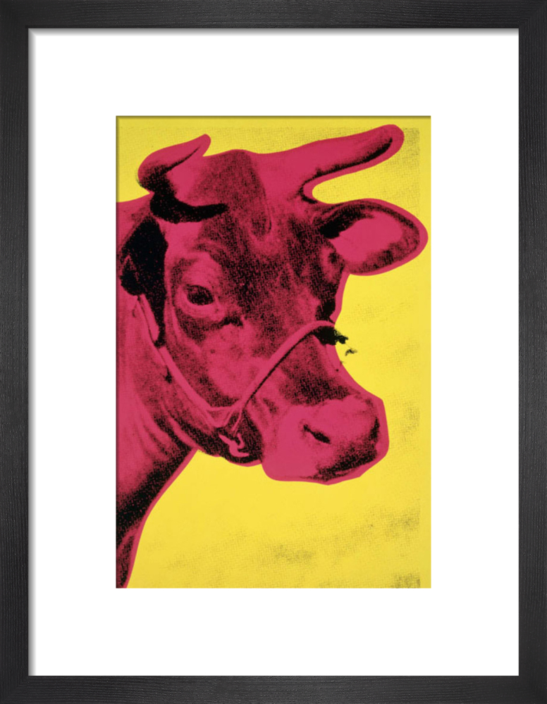 Cow, 1966 (yellow & pink)