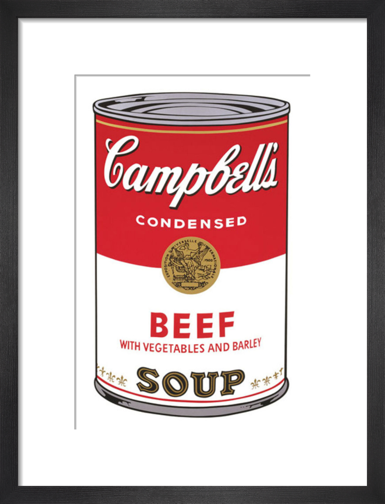 Campbell's Soup I, 1968 (beef)