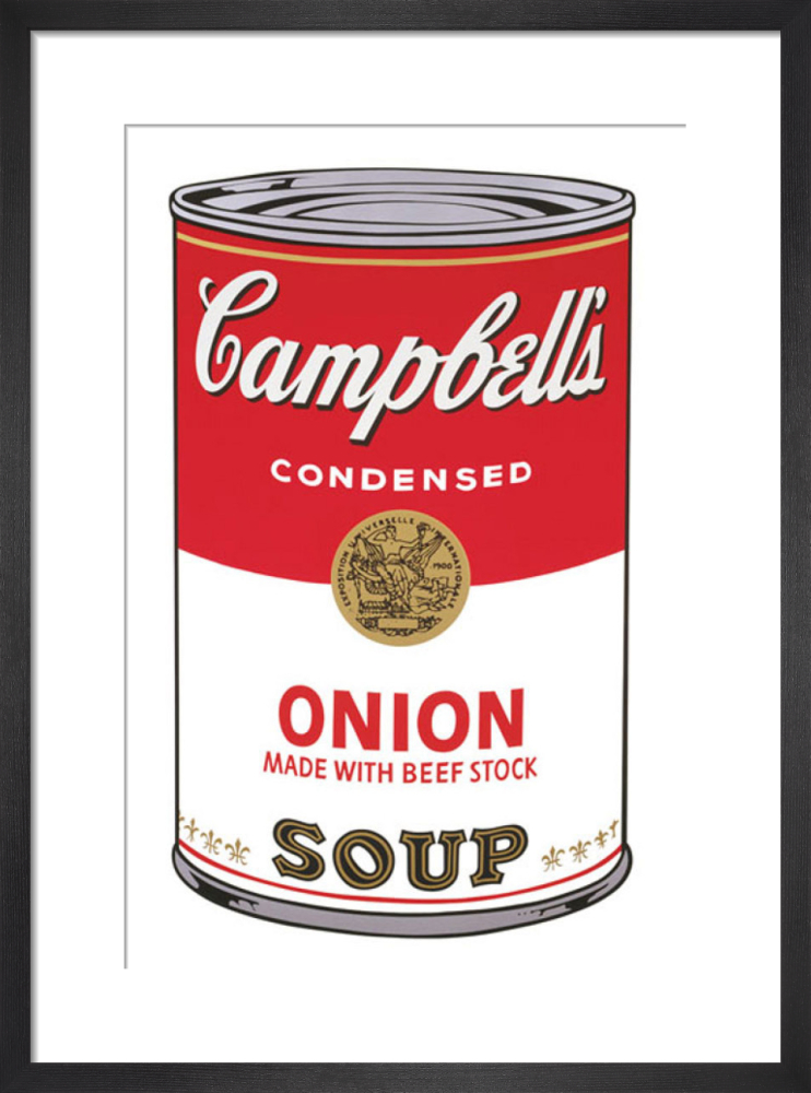 Campbell's Soup I, 1968 (onion)