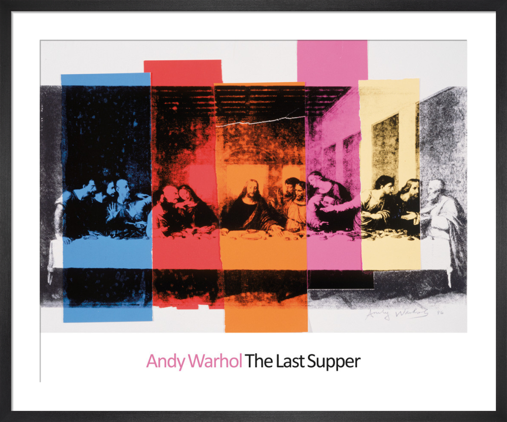 Detail of The Last Supper, 1986 Art Print by Andy Warhol | King 