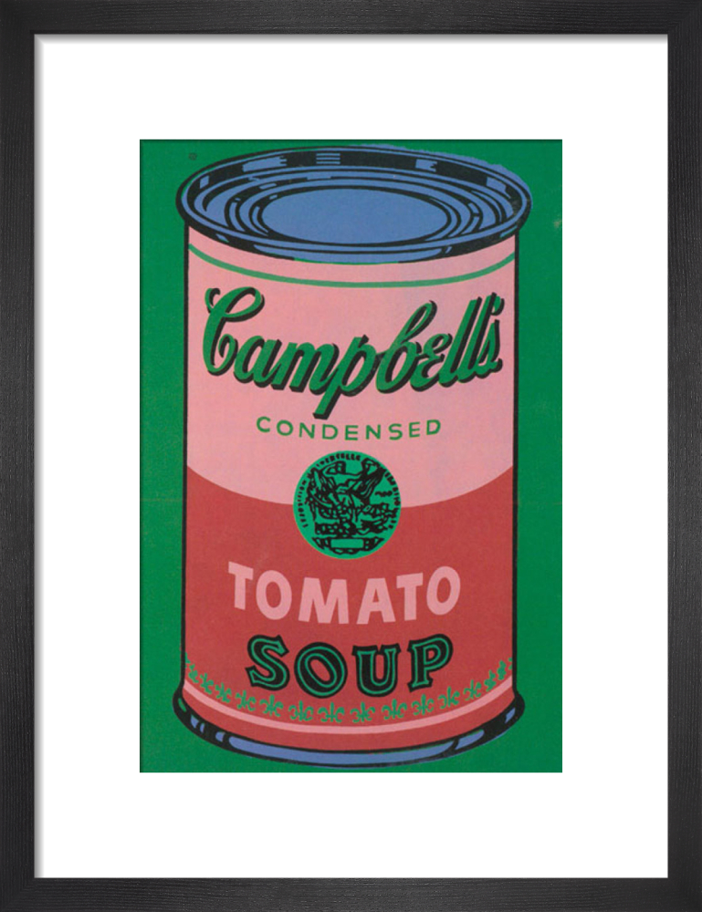 Colored Campbell's Soup Can, 1965 (red & green)