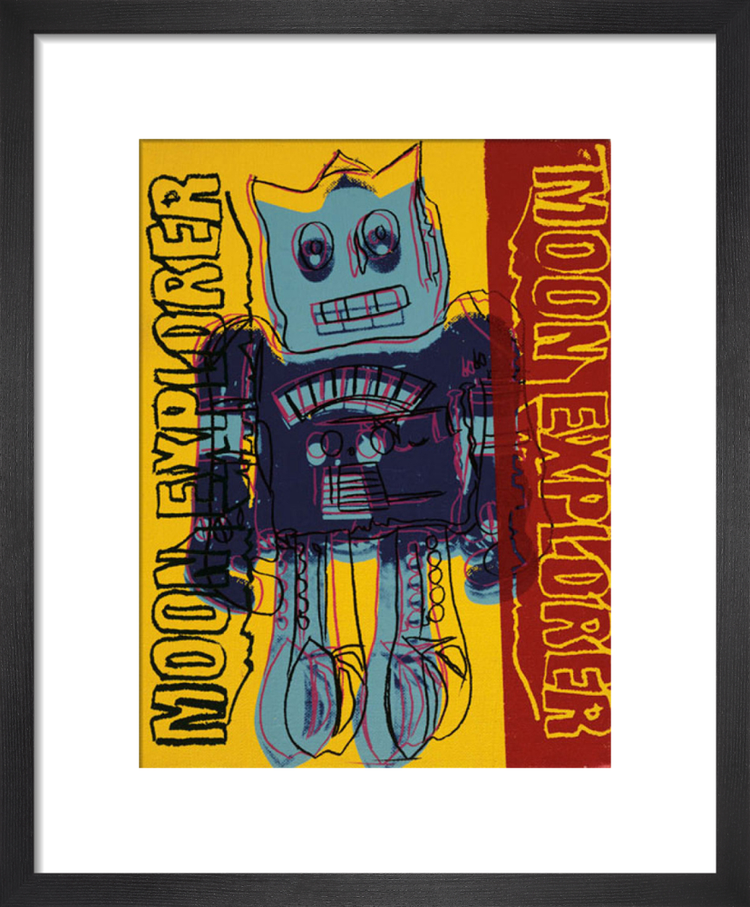 Moon Explorer Robot, 1983 (blue &amp; yellow)