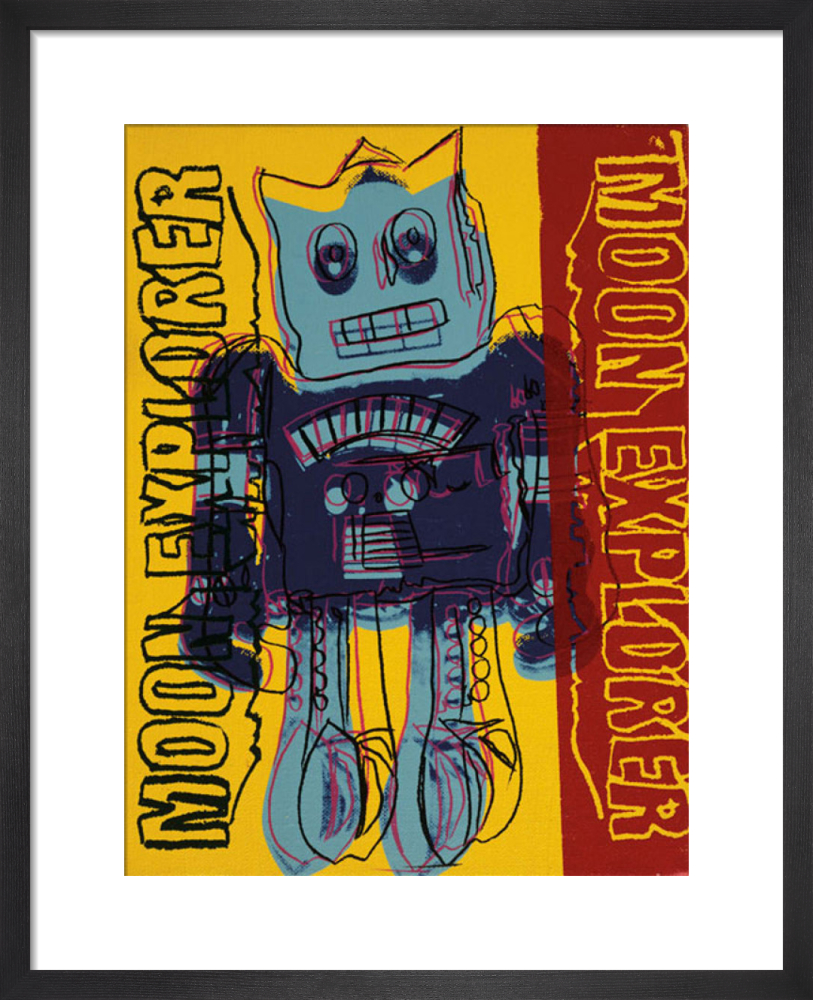 Moon Explorer Robot, 1983 (blue &amp; yellow)