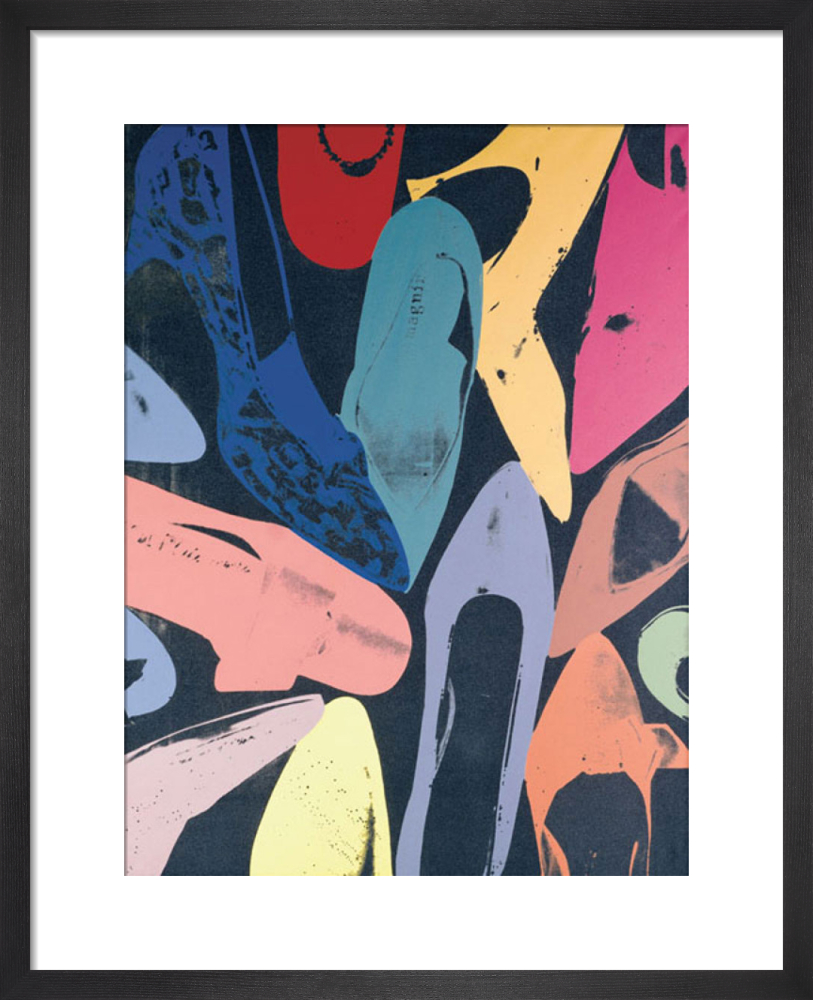 Diamond Dust Shoes, 1980 (lilac, blue, green)