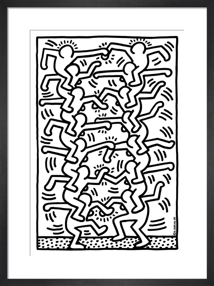 Untitled (people ladder), 1984