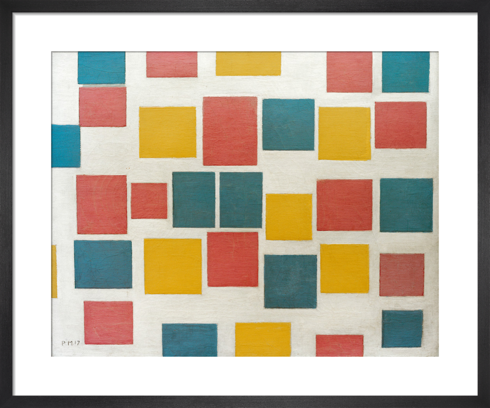 Composition No. 3; Composition with Coloured Surfaces 3, 1917