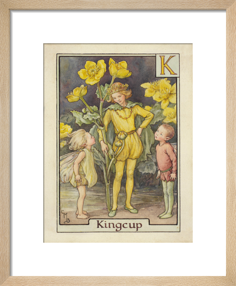 Apple Blossom Fairies Art Print by Cicely Mary Barker | King