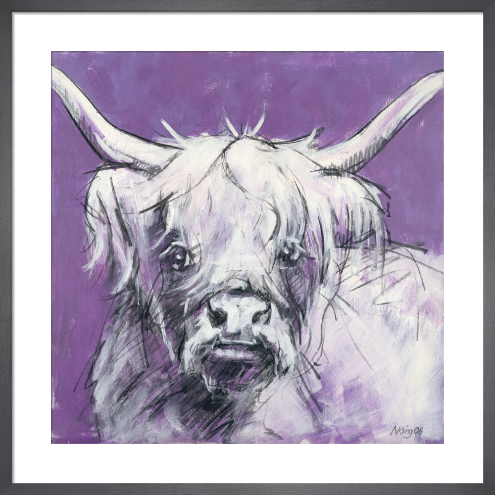 Bull on Purple 2
