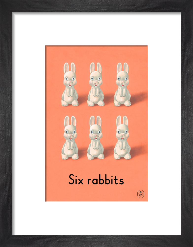 Six rabbits