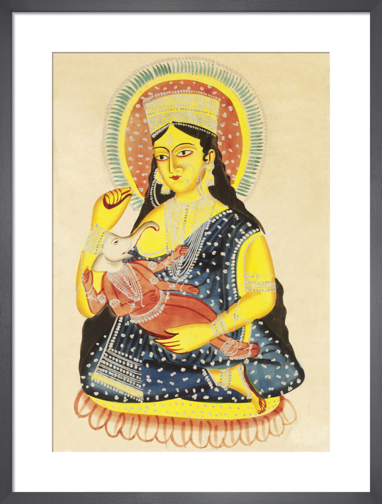 Parvati and Ganesha, c.1830