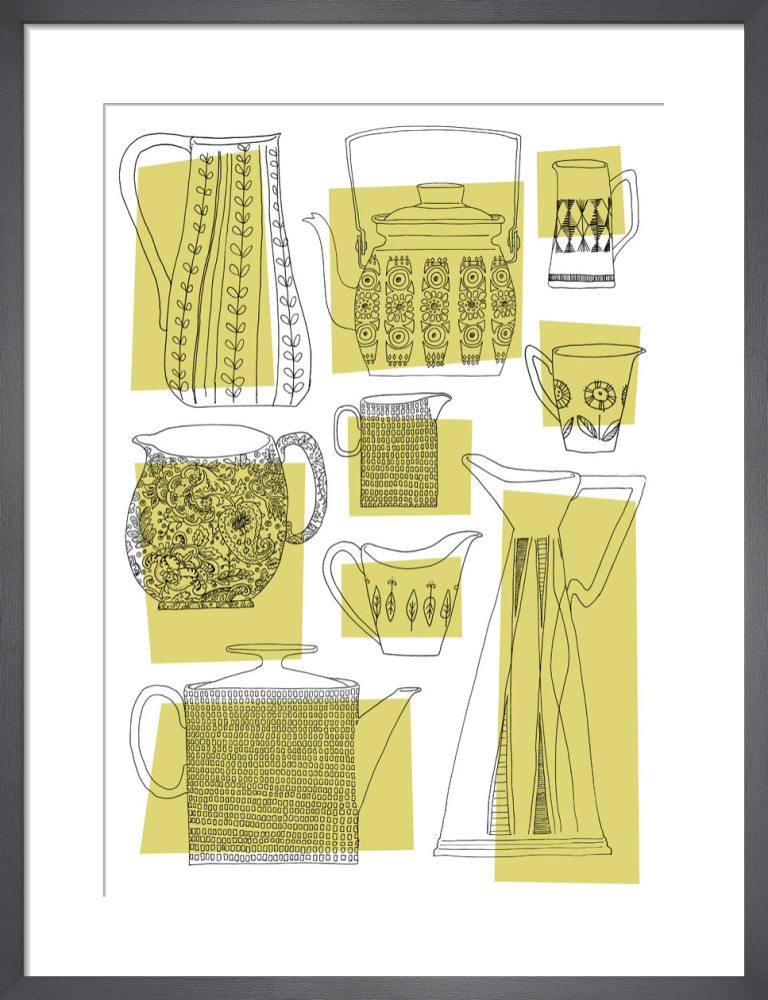 Teapots & Jugs (lemon)