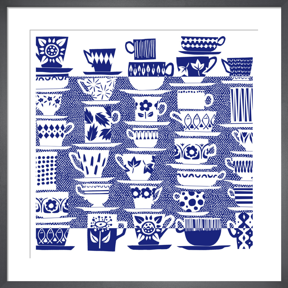 When Everyone Came to Tea (Blue)