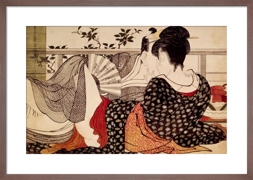 Lovers in an upstairs room